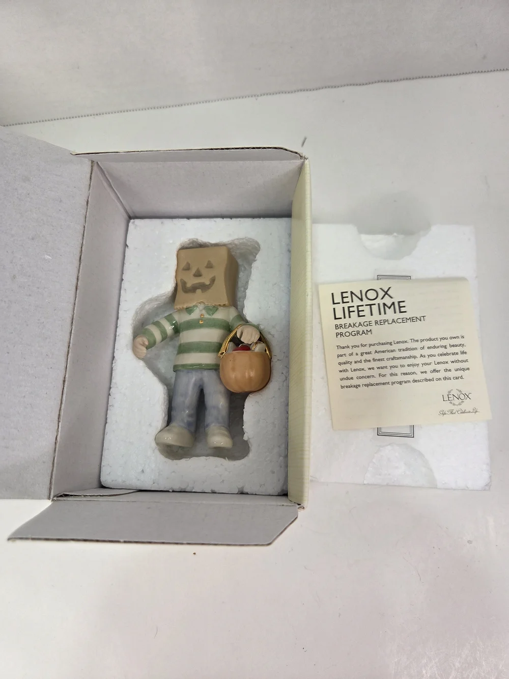Lenox Halloween LAST MINUTE COSTUME New In Box